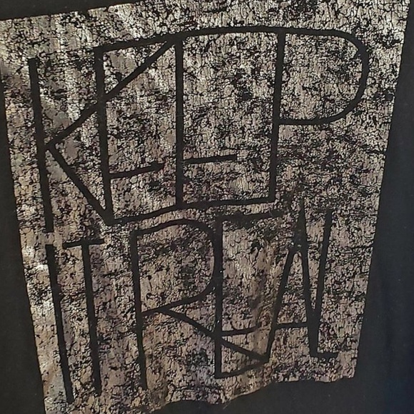 MASON & MACKENZIE "KEEP IT REAL" BLACK SWEATER MED - Picture 4 of 6